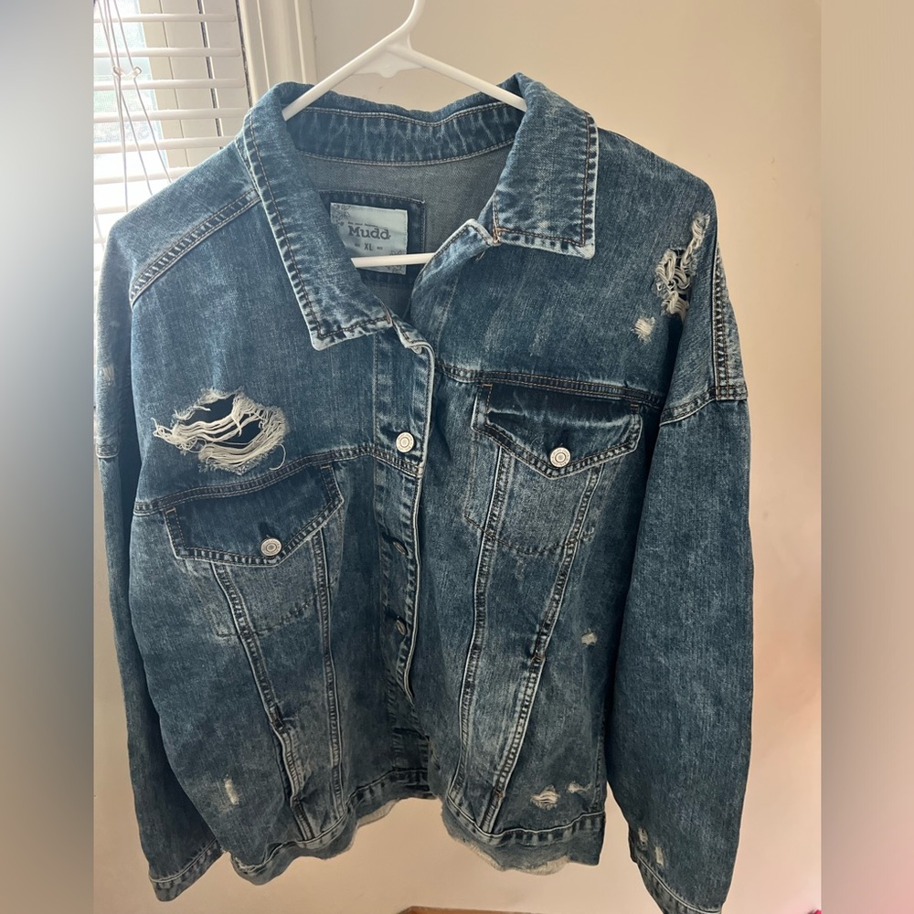 Size xl Mudd dark denim jean jacket